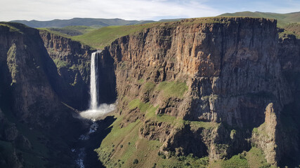 Scenery of the Maletsunyane Falls