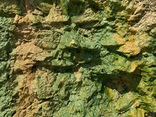 Big stones in the sea