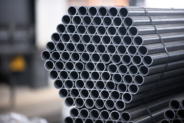 Stahl Stahlverarbeitung Rohr Gasrohr Regal Rost Stahlträger 