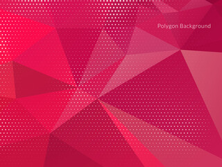 Modern colorful geometric polygon background