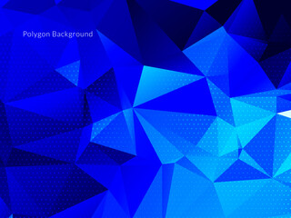 Obraz premium Abstract polygonal triangles colorful background