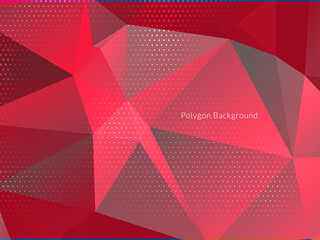 Abstract polygonal triangles colorful background