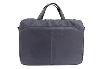 gray textile bag to protect laptop close up