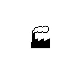Factory vector isolated icon illustration. Factory icon