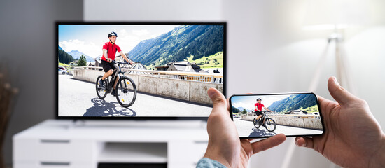 Streaming Movie Media From Phone To TV