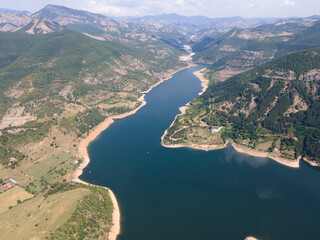 Arda River meander and Kardzhali Reservoir, Bulgaria