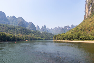 Fototapeta na wymiar Rivière Li, Chine