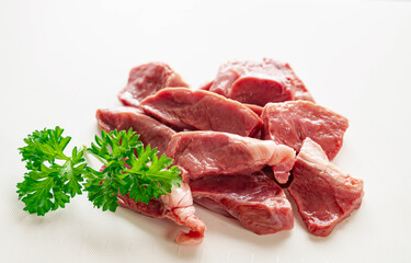 豚のハツのスライス