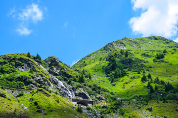 Fototapeta na wymiar Fagaras Mountains , Romania 