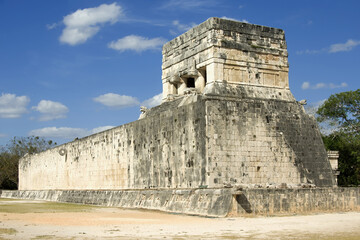 Juego de Pelota - The Great Ball Court, Chichen Itza; Yucatan, Mexico, UNESCO World Heritage Site