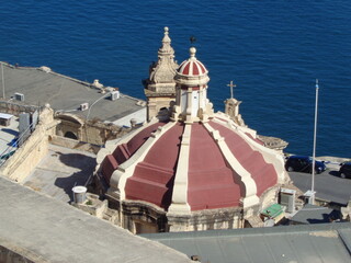 Malta. Valetta. Church. october 2020.