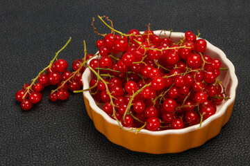 Sweet tasty fresh Red currant