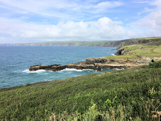 A view of the Cornish Coast at Port Isaac