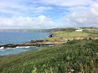 A view of the Cornish Coast at Port Isaac