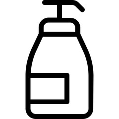 Obraz premium Soap Dispenser Vector Icon 