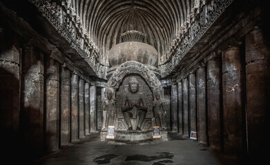 Obraz premium Ellora Cave Temples of India