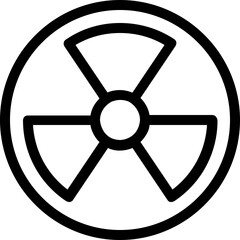 
Toxic Vector Line Icon
