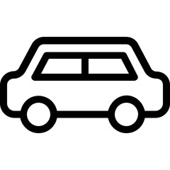 
Car Vector Line Icon
