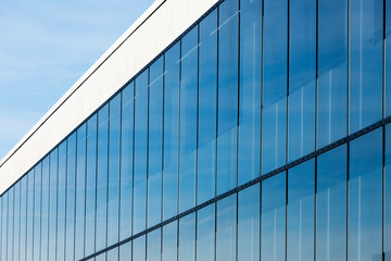 Fototapeta na wymiar Modern Glass Building