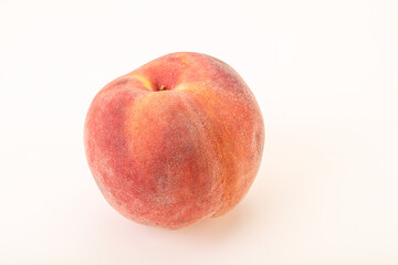 Fresh ripe sweet peach fruit