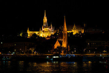Fototapeta na wymiar Budapest by night Hungary