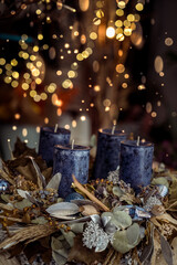 Christmas Decoration Advent Lights Bokeh