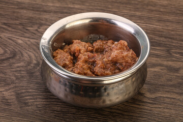 Gurmet venison stew with spices