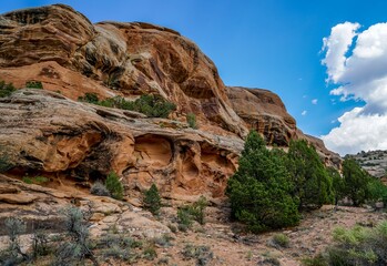 Some of the magnificent rock formations you will see if you go to Colorado`s National Monument Park.