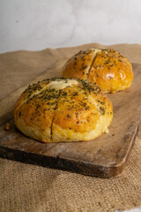 Korean Garlic CHeese Bread Indonesia