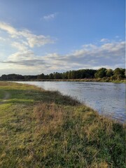 View of the river in Poland.