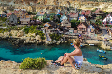 Popeye village de Malte