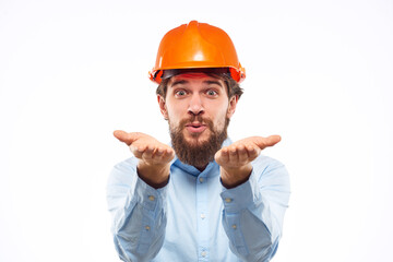 cheerful emotional worker industry construction lifestyle cropped view