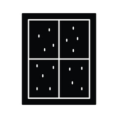 Christmas icon for window and home