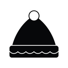 Naklejka premium Christmas icon for cap and wear