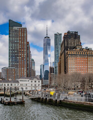 Obraz premium The view on the downtown, New York, United States