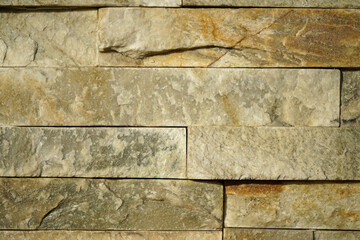 beautiful texture of natural stone clinker tiles as a background