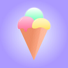 ice cream cone