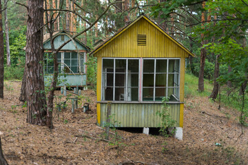 Young Pioneer camp Emerald in Chernobyl