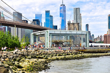 Jane's Carousel in Brooklyn Bridge Park