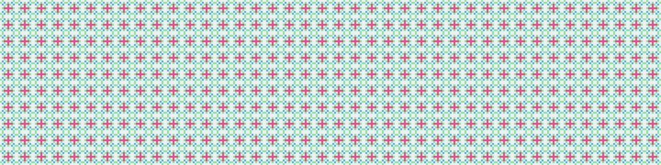 Abstract Cross Pattern Dots Logo generative computational art illustration