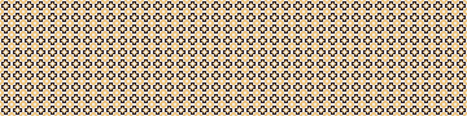 Abstract Cross Pattern Dots Logo generative computational art illustration