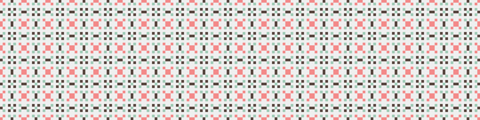Abstract Cross Pattern Dots Logo generative computational art illustration
