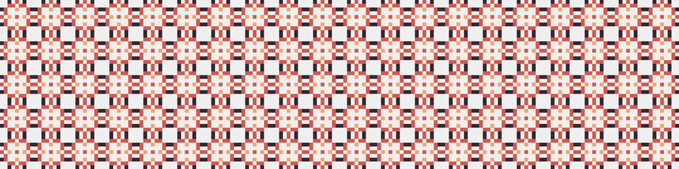 Abstract Cross Pattern Dots Logo generative computational art illustration