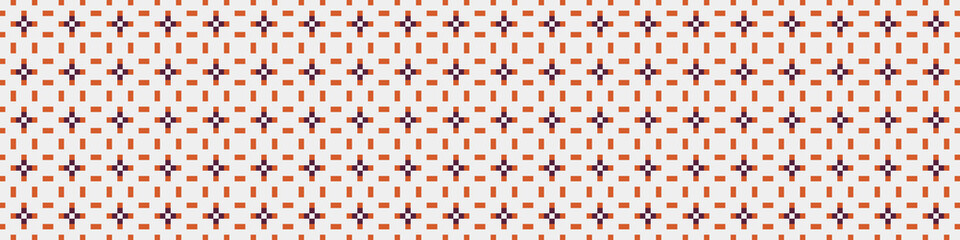 Abstract Cross Pattern Dots Logo generative computational art illustration