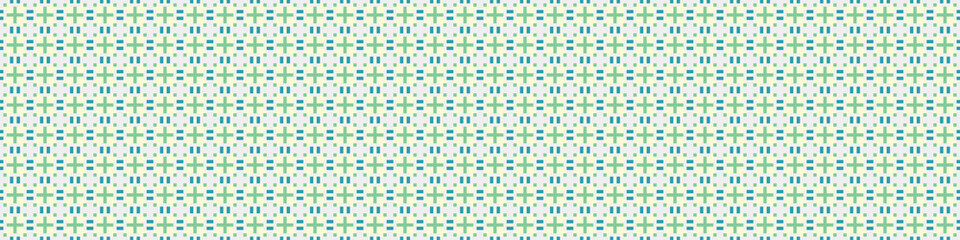 Abstract Cross Pattern Dots Logo generative computational art illustration