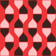 Decorative repeating pattern - simple abstract accent for any surface.