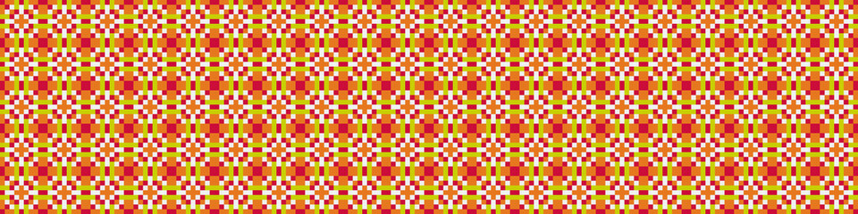 Abstract Cross Pattern Dots Logo generative computational art illustration