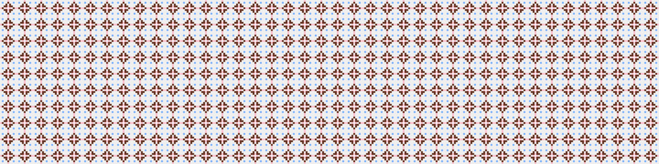 Abstract Cross Pattern Dots Logo generative computational art illustration