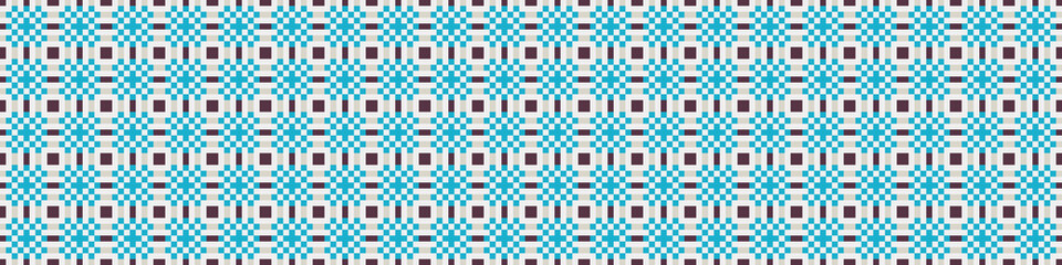 Abstract Cross Pattern Dots Logo generative computational art illustration