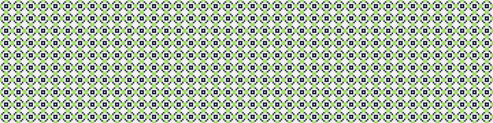 Abstract Cross Pattern Dots Logo generative computational art illustration